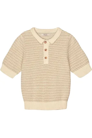 Fliink Utily Ss Polo Tops T-shirts Polo Shirts Short-sleeved Polo Shirts Beige