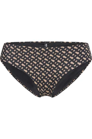 HUGO BOSS Bb Monogram Classic Swimwear Bikinis Bikini Bottoms Bikini Briefs Beige
