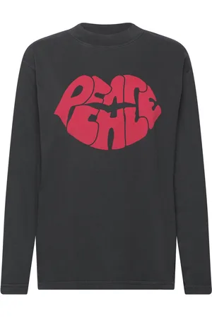 Eytys Compton Peace Tops Sweatshirts & Hoodies Sweatshirts Black