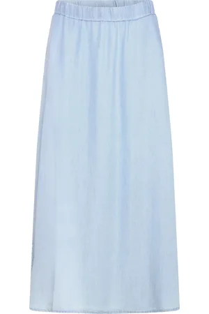 Freequent Fqcarly-Skirt Skirts Knee-length & Midi Skirts Blue
