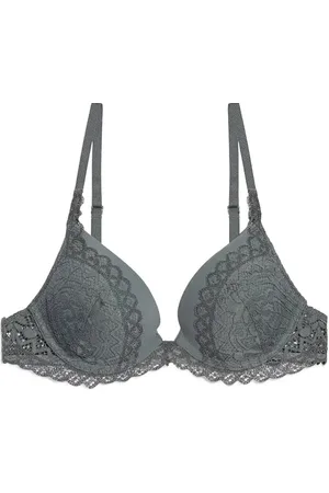 Etam Dream - Push Up Bra Lingerie Bras & Tops Push Up Bras Grey