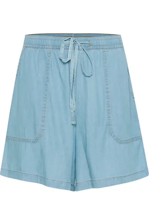 Culture Cucitha Aurelia Shorts Bottoms Shorts Casual Shorts Blue