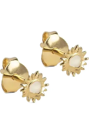 Enamel Mini Sunshine Studs Accessories Jewellery Earrings Studs Gold