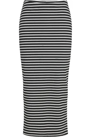Freequent Fqzia-Skirt Skirts Knee-length & Midi Skirts Black