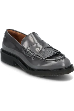 Billi Bi Shoes Shoes Flat Loafers Grey