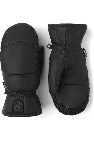 Hestra Leather Box Accessories Gloves Thumb Gloves Black
