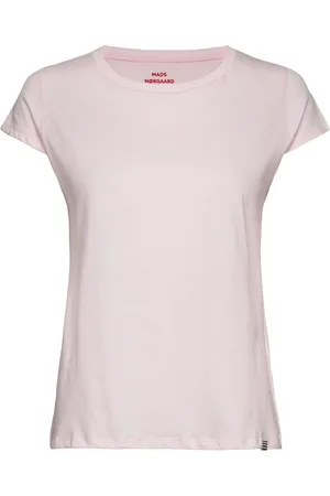 Mads Norgaard Organic Jersey Teasy Tee Fav Tops T-shirts & Tops Short-sleeved Pink