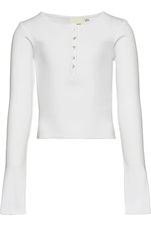 Sofie Schnoor T-Shirt Long-Sleeve Tops T-shirts Long-sleeved T-Skjorte White