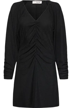 A-View Eva Short Dress Kort Kjole Black