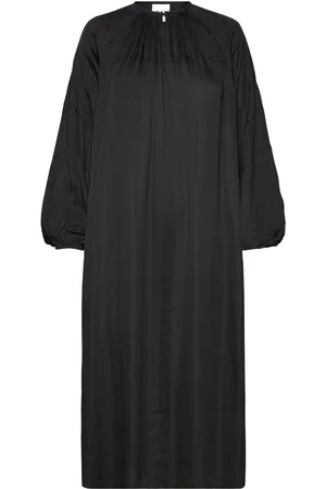 DAY Birger et Mikkelsen Nora - Modern Drape Knælang Kjole Black
