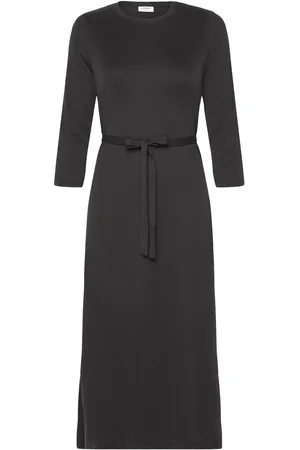 MSCH Mschbirdia Lynette 3/4 Dress Knælang Kjole Black