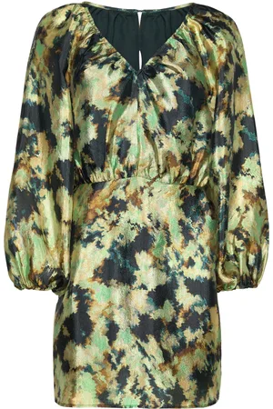 Second Female Valde Dress Kort Kjole Green