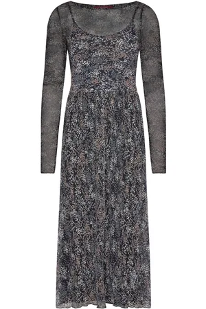 ESPRIT Dresses Knitted Knælang Kjole Black
