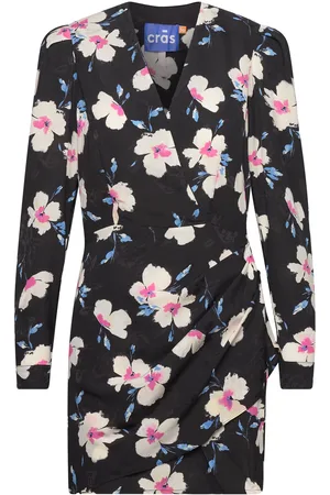 Crās Yvonnecras Dress Kort Kjole Black