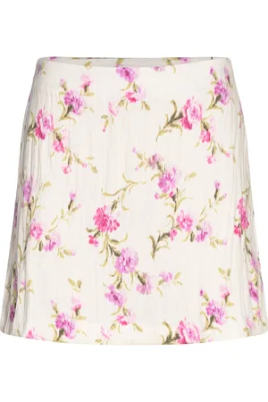 Lindex Skirt Elsa Skirts Short Skirts Cream