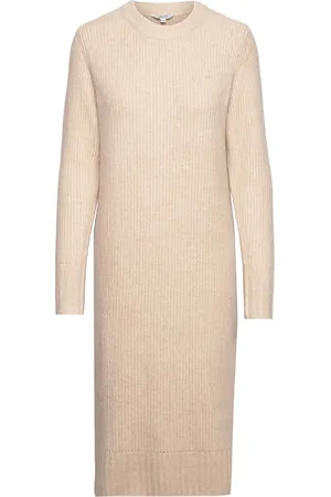 mbyM Sondra-M Dresses Knitted Dresses Beige