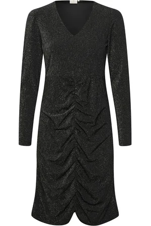 Kaffe Kabarbara Dress Knælang Kjole Black