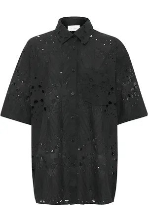 Gestuz Gzbaylor Ss Shirt Tops Shirts Short-sleeved Black