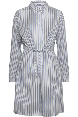 Soft Rebels Srinoa Long Shirt Knælang Kjole Blue