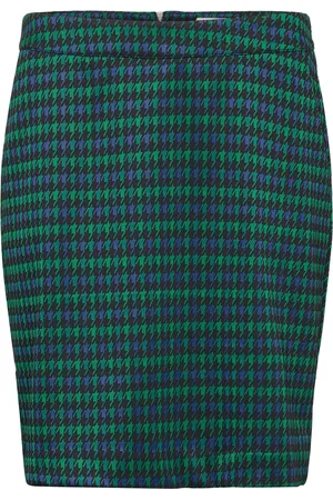 Lollys Laundry Aqua Skirt Knælang Nederdel Green