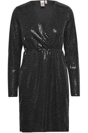 Y.A.S Darkness Ls Dress - Show Kort Kjole Black