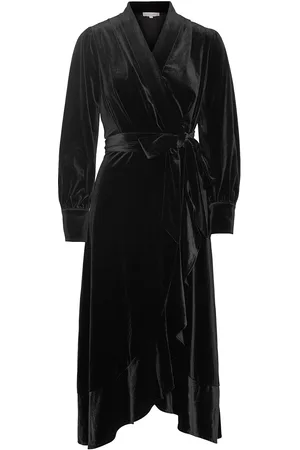 Love Lolina Iza Midi Dress Knælang Kjole Black