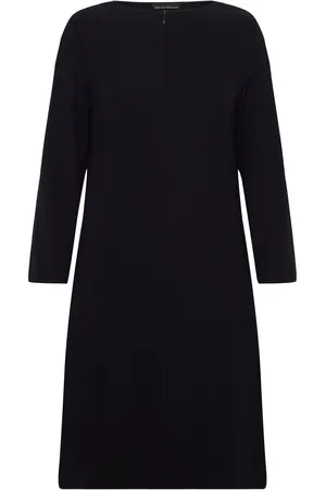 Emporio Armani Dress Knælang Kjole Navy