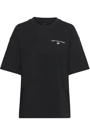 New Balance Reimagined Over D T-Shirt Sport Sport Clothing Sports Tops & T-shirts Sport T-Skjorte Black