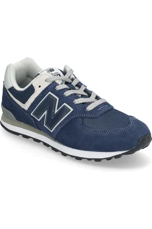 New Balance 574 Kids Lace Low-top Sneakers Navy