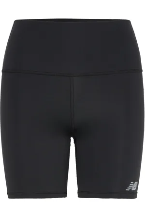 New Balance Nb Harmony High Rise Short 6" Sport Sport Clothing Sport Tights Sport Training Tights Black