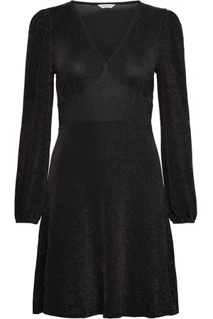 BUBBLEROOM Ysabelle Sparkling Dress Kort Kjole Black