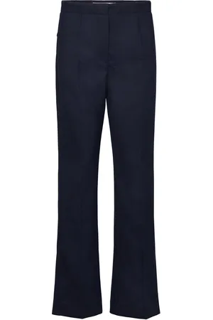 DAY Birger et Mikkelsen Milo - Sophisticated Twill Bottoms Trousers Slim Fit Trousers Navy