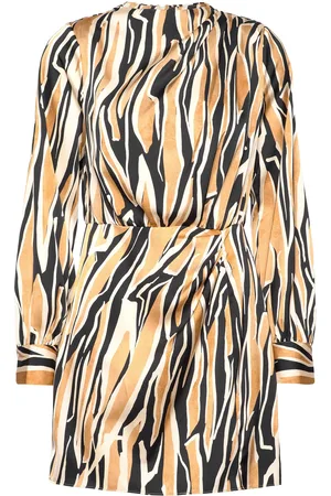 MANGO Short Printed Dress Kort Kjole Multi/patterned