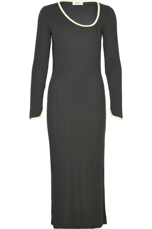 Modstrom Faizmd Dress Maxikjole Festkjole Khaki Green