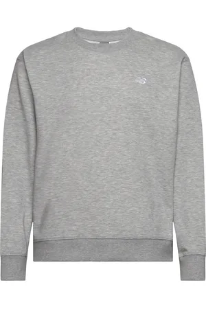 New Balance Sport Essentials French Terry Crew Sport Sweatshirts & Hoodies Sweatshirts Grey