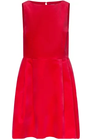 Lindex Dress Irma Velvet Kort Kjole Red