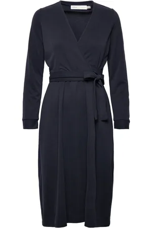 INWEAR Alanoiw Dress Knælang Kjole Navy