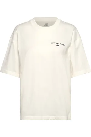 New Balance Reimagined Over D T-Shirt Sport Sport Clothing Sports Tops & T-shirts Sport T-Skjorte White
