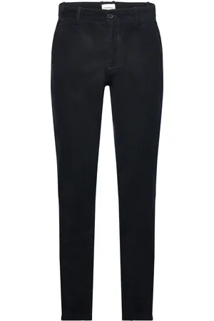 Lindbergh Corduroy Club Pants Bottoms Trousers Chinos Black