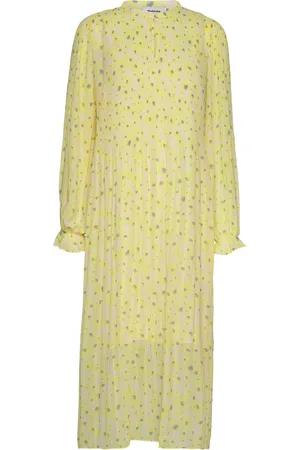 Modstrom Cruzmd Print Dress Knælang Kjole Blue