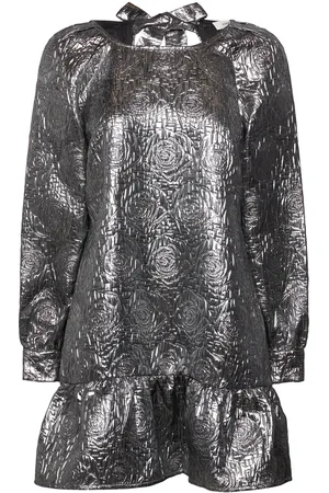 Sofie Schnoor Dress Kort Kjole Silver