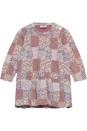 Hust & Claire Kis - Dress Dresses & Skirts Dresses Casual Dresses Long-sleeved Casual Dresses Pink