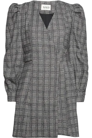 MAUD Iben Dress Kort Kjole Grey