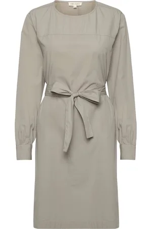 Esmé Studios Esellinor Ls Dress Knælang Kjole Green