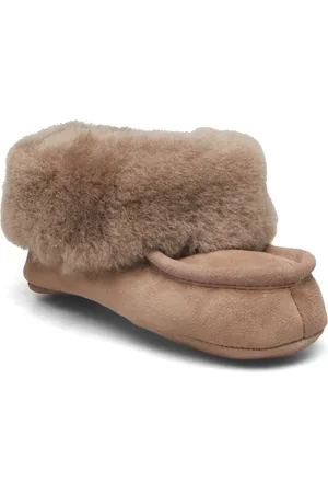 Mjúka Aska Slippers Hjemmesko Brown