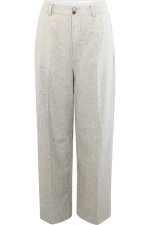 Six Ames Lea Bottoms Trousers Suitpants Grey