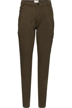 Fiveunits Jolie Cargo Bottoms Trousers Cargo Pants Green