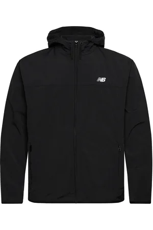 New Balance Athletics Woven Jacket Sport Men Sport Clothing Sport Outerwear Sport Jackets Sport Casual Jackets Black