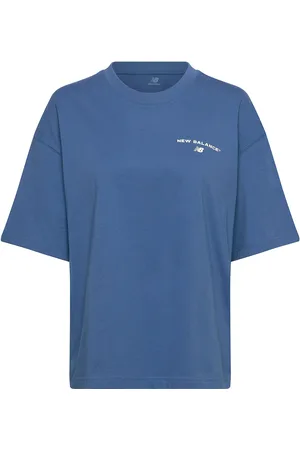 New Balance Reimagined Over D T-Shirt Sport Sport Clothing Sports Tops & T-shirts Sport T-Skjorte Blue