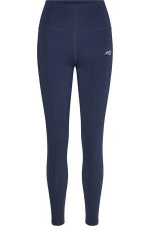 New Balance Sport High Rise Legging 25" Sport Sport Clothing Sport Tights Sport Training Tights Navy